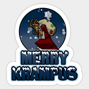 Merry Krampus Sticker